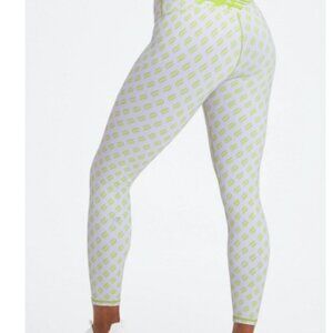 Fabletics Boost PowerHold High-Waisted 7/8 Legging Limemade Large